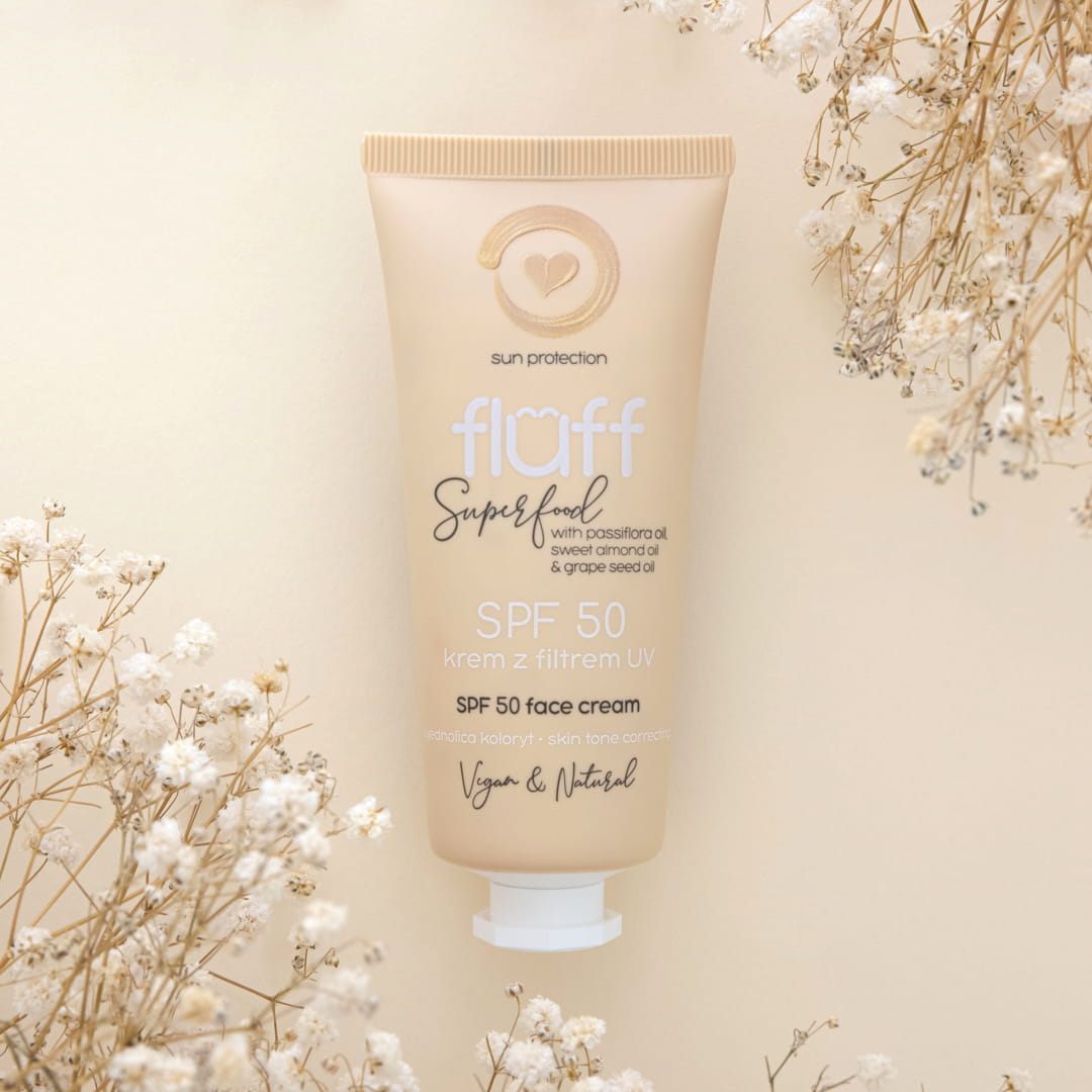 Fluff Skin tone correcting SPF 50 face cream 50ml