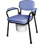 AlfaCare Κάθισμα-Καρέκλα Τουαλέτας με Επένδυση Αφρολέξ AC-520
