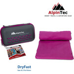 AlpinPro Dryfast Πετσέτα Σώματος Microfiber Φούξια 150x75cm