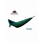 AlpinPro Explorer Αιώρα Αλεξίπτωτο Διπλή Υφασμάτινη Πράσινο-Μαύρο 300x200εκ.