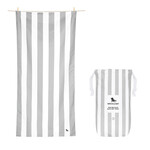 Dock & Bay: Πετσέτα θαλάσσης Quickdry Cabana - Goa Grey (Μικροϊνες)  X-Large  200x90cm