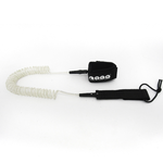 SUP leash σπιράλ 10ft Άσπρο