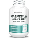Biotech USA Magnesium + Chelate 250mg 60 Κάψουλες
