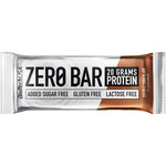 Biotech USA Zero Bar with Native Whey Isolate Μπάρα με 40% Πρωτεΐνη & Γεύση Double Chocolate 50gr
