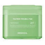 Mediheal Καταπραϋντικά Βαμβακερά Επιθέματα Ευαίσθητο & Επιρρεπές Στην Ακμή Δέρμα Teatree Trouble Facial Toner Pads Tea Tree & Lactobacillus 100τμχ