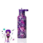 Ecolife X Vasiliki Ανοξείδωτο Μπουκάλι Θερμός Das 500ml (33-BO-2321)