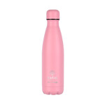 Estia Travel Flask Lite Save the Aegean Ανακυκλώσιμο Μπουκάλι Θερμός Ανοξείδωτο BPA Free 500ml Blossom Rose