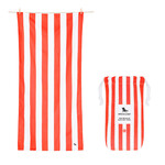 Dock & Bay: Πετσέτα θαλάσσης Quickdry Cabana - Waikiki Coral (Μικροϊνες)  X-Large  200x90cm