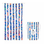 Dock & Bay: Πετσέτα θαλάσσης Flower Power - Tropical Bloom Microfiber (Μικροϊνες)  Large  160x90cm