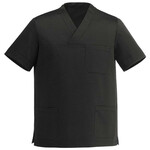 Egochef Μπλούζα Σεφ Unisex Μαύρη με Κοντό Μανίκι Leonardo - 5500002C