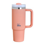 Ecolife Μεταλλικό Ποτήρι Θερμός (Με Καλαμάκι) Flamingo Pink 900 mlEcolife Μεταλλικό Ποτήρι Θερμός (Με Καλαμάκι) Flamingo Pink 900 ml