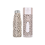 Estia Travel Flask Ανακυκλώσιμο Μπουκάλι Θερμός Ανοξείδωτο BPA Free 500ml Leopard Taupe 01-16630