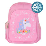 A little lovely company: Tσάντα πλάτης νηπιαγωγείου με ισοθερμική θήκη - Unicorn