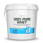 Biotech USA 100% Pure Whey Πρωτεΐνη Ορού Γάλακτος Χωρίς Γλουτένη με Γεύση Bourbon Vanilla  4kg