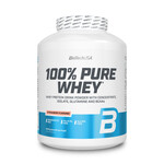 Biotech USA 100% Pure Whey Πρωτεΐνη Ορού Γάλακτος Χωρίς Γλουτένη με Γεύση Φράουλα  2270g