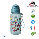 AlpinPro Πλαστικό Παγούρι Cars Glow Blue 400ml