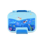 Estia Save The Aegean Πλαστικό Παιδικό Σετ Φαγητού 1lt Ocean Play 21.5 x 15.5 x 7εκ. 01-33514