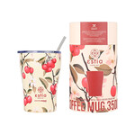 Estia Ποτήρι Θερμός Ανοξείδωτο Sakura Whisper με Καλαμάκι 350ml 01-22990