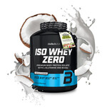 Biotech USA Iso Whey Zero Lactose Redused Βιολογική Πρωτεΐνη Ορού Γάλακτος Χωρίς Γλουτένη με Γεύση Coconut 1816gr