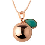 Bola μελωδικό Μενταγιόν εγκυμοσύνης- Με χαραγμένο μήνυμα ''We love you forever'' VG603