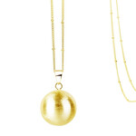 Bola μελωδικό Μενταγιόν εγκυμοσύνης-Pure Elegance Gold