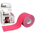 MVS Ταινία Κινησιοθεραπείας 5cm x 5m ΡΟΖ