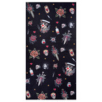 Estia Πετσέτα Θαλάσσης Microfiber Με Τσαντάκι Old School 01-44473