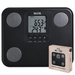 Tanita BC-730 Ψηφιακή Ζυγαριά με Λιπομετρητή - Μαύρο - 3 Έτη Εγγύηση