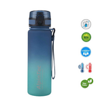 AlpinPro Mood Bicolor Παγούρι Πλαστικό 500ml Μαύρο - Πράσινο