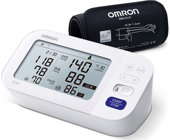 Omron M6 Comfort Ψηφιακό Πιεσόμετρο Μπράτσου με ανίχνευση Αρρυθμίας