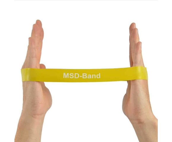Λαστιχο γυμναστικης MSD-BAND LOOP - Κιτρινο