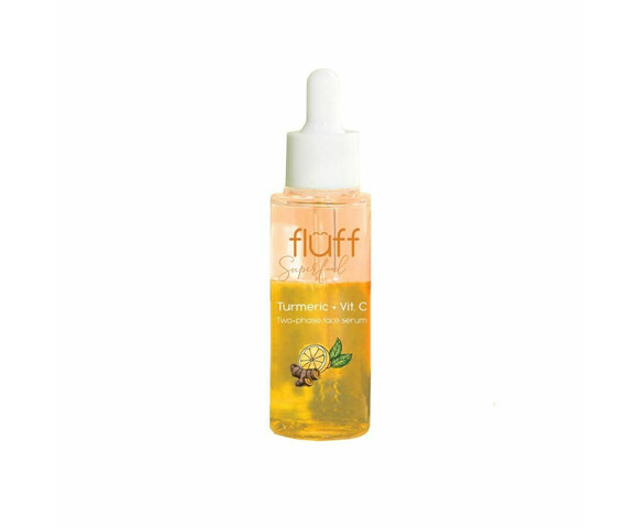 Fluff Turmeric Vitamin C Booster Two Phase Serum Προσώπου