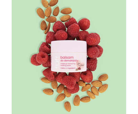 Fluff Κρέμα Ντεμακιγιάζ Raspberry & Almonds