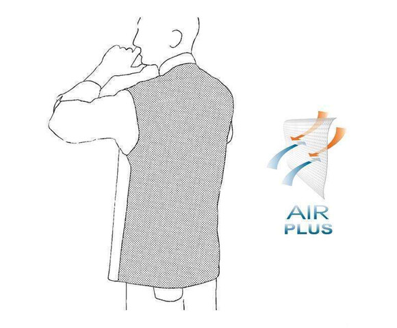 Egochef Σακάκι Σεφ 100% Microfiber Γυναικείο με Κοντό Μανίκι Λευκό 1009E