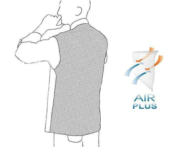 Egochef Σακάκι Σεφ Ανδρικό Λευκό με Κοντό Μανίκι Ottavio