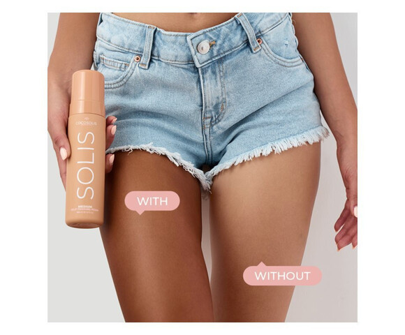 Cocosolis Solis Medium Self Tanning Mousse Σώματος 200ml