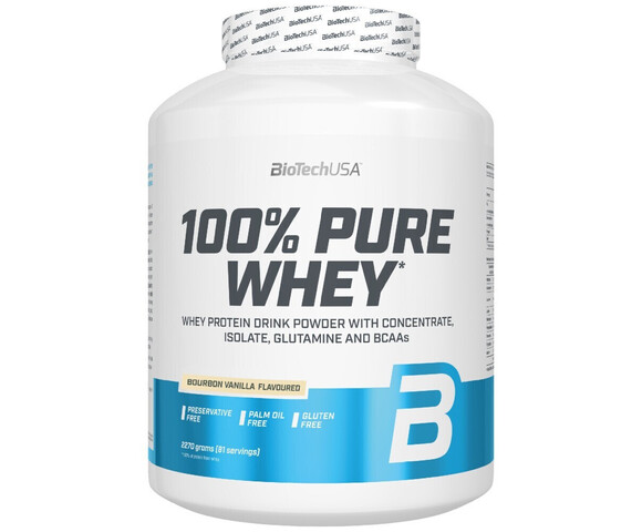 BioTech USA 100% Pure Whey 2270gr - Bourbon vanilla