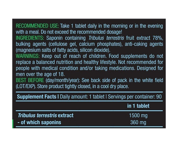 Biotech USA Tribulus Maximus 90 ταμπλέτες