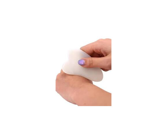 Gua sha White Jade- Εργαλείο gua sha από λευκό νεφρίτη