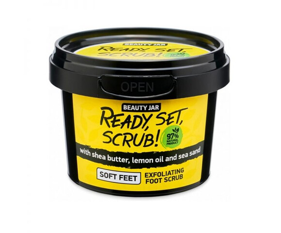 Beauty Jar “READY, SET, SCRUB!” Scrub Πόδιων, 135gr