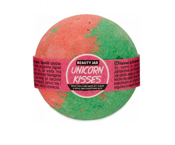 Beauty Jar “UNICORN KISSES” bath bomb, 150gr