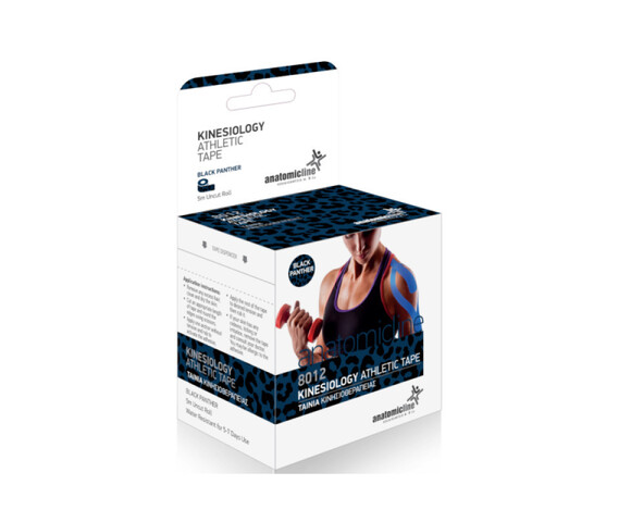 Anatomicline Kinesio Tape 8012 Ταινία Κινησιοθεραπείας Black Panther