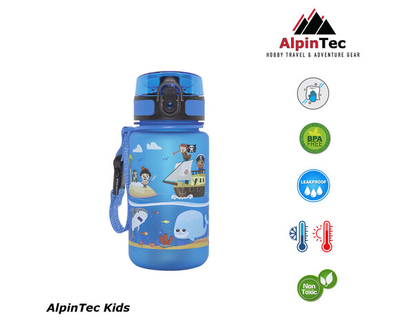 AlpinPro Παγούρι Pirates Μπλε 350ml