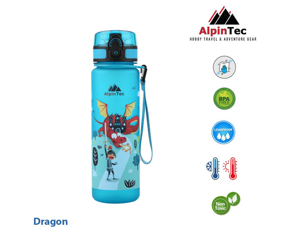 AlpinPro Παγούρι Kids Dragon Aqua 500ml