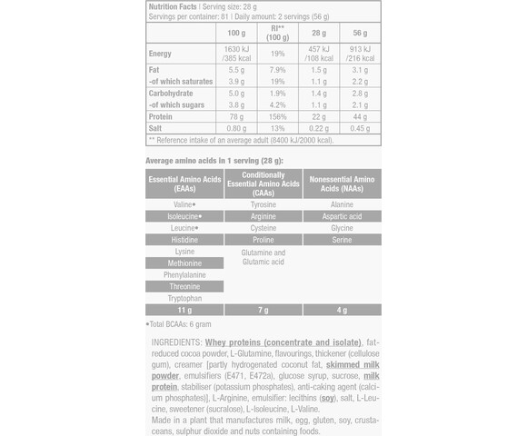 Biotech USA 100% Pure Whey Πρωτεΐνη Ορού Γάλακτος 2270g -Chocolate