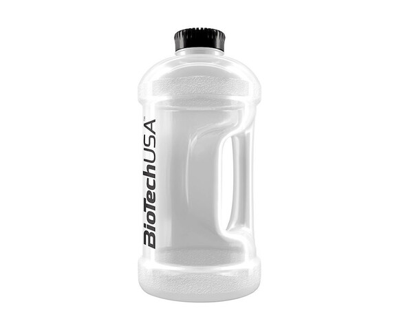 Biotech USA Gallon Αθλητικό Πλαστικό Παγούρι 2200ml Λευκό