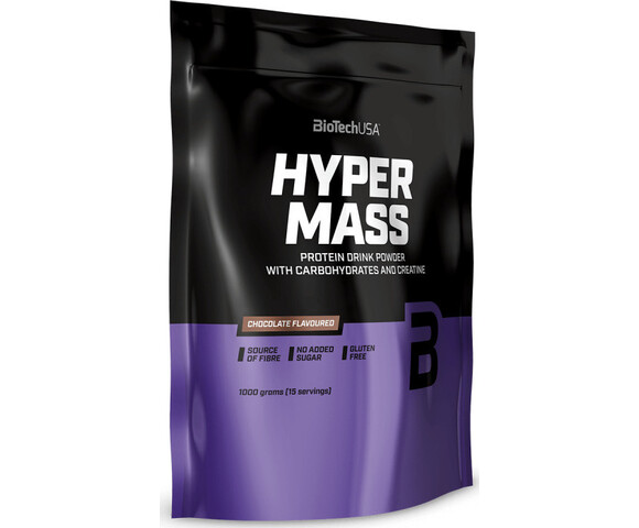 Biotech USA Hyper Mass With Carbohydrates & Creatine Χωρίς Γλουτένη - Σοκολάτα 1000gr