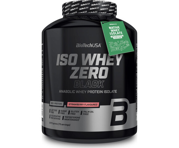 Biotech USA Iso Whey Zero Black 2270gr – Strawberry