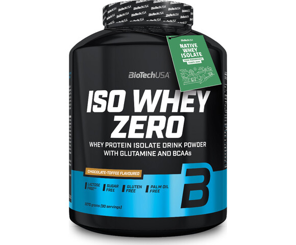 Biotech USA Iso Whey Zero Chocolate-Toffee 2270gr