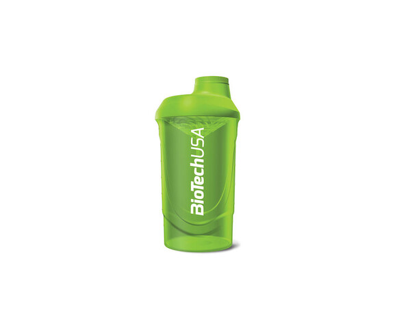 Biotech USA Wave Shaker Πρωτεΐνης 600ml Πλαστικό Πράσινο